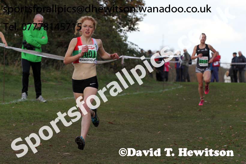 Senior womens National Cross Country Relays. Photo: David T. Hewitson/Sports for All Pics